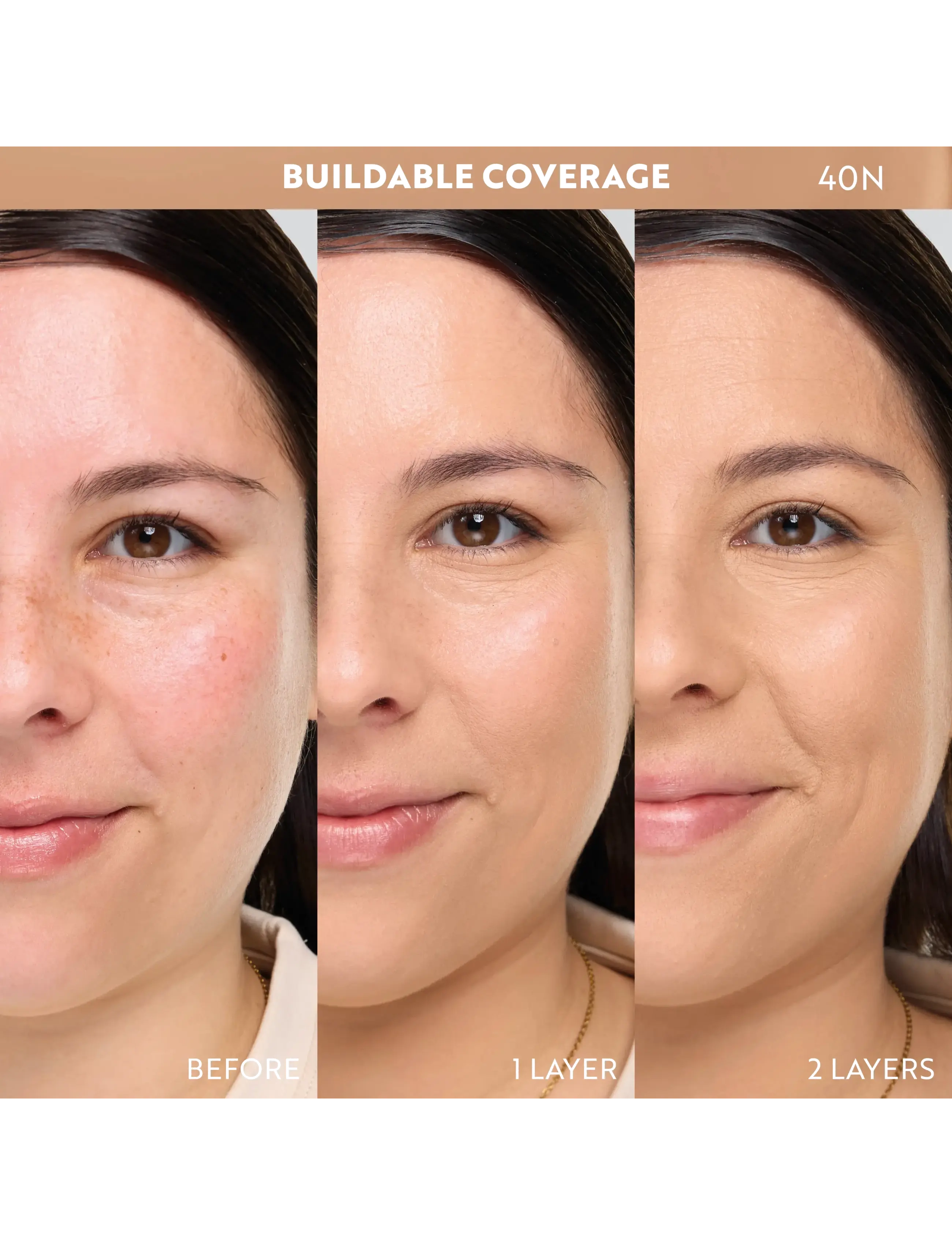 IsaDora - The No Compromise 2-in-1 Soft-Matte Foundation & Concealer 40N Neutral - neutral - 1