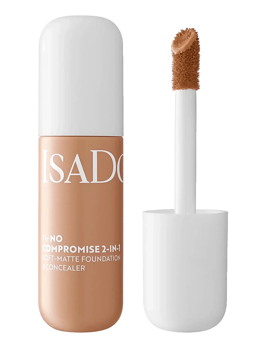 IsaDora - The No Compromise 2-in-1 Soft-Matte Foundation & Concealer - 45n - 0