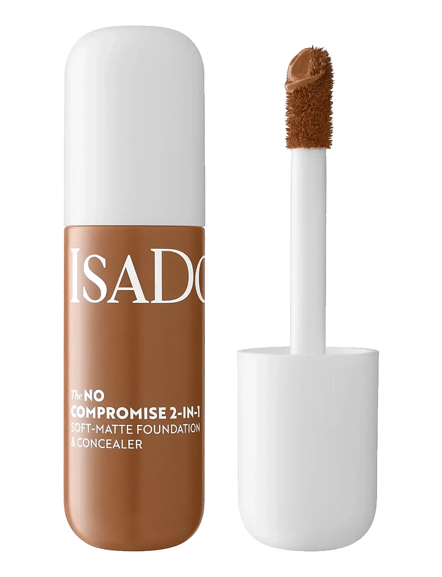 IsaDora - The No Compromise 2-in-1 Soft-Matte Foundation & Concealer - smink - 55n - 0