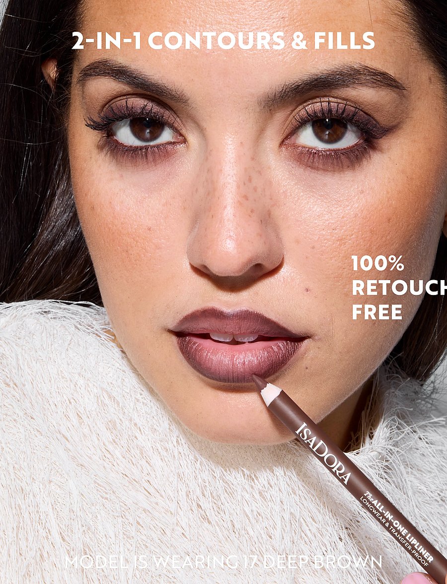 IsaDora - All-in-One Lipliner - makeup - deep brown - 0