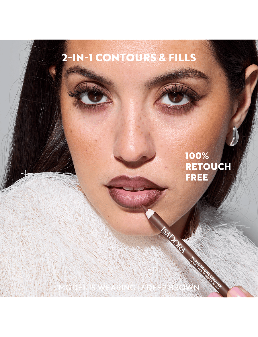 IsaDora - IsaDora AllinOne Lipliner 10 Cranberry - makeup - cranberry - 2