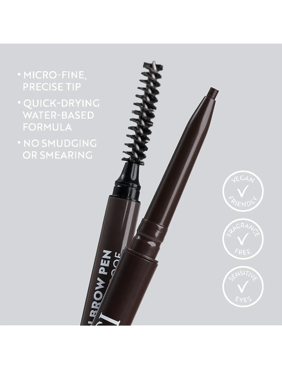 IsaDora - Precision Eyebrow Pen - silmad ja kulmud - medium brown - 4