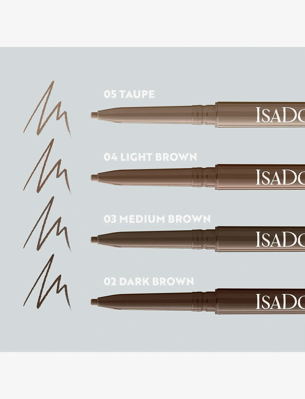 IsaDora - Precision Eyebrow Pen - laveste priser - medium brown - 5