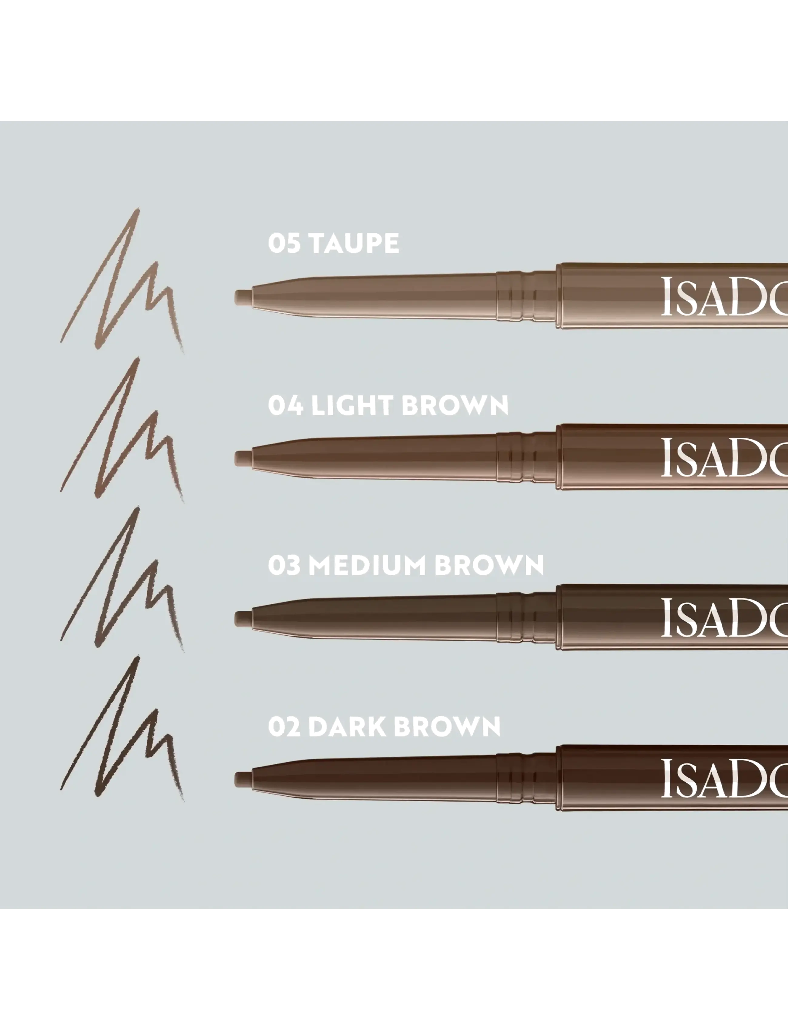 IsaDora - Precision Eyebrow Pen - festtøj til outletpriser - medium brown - 5