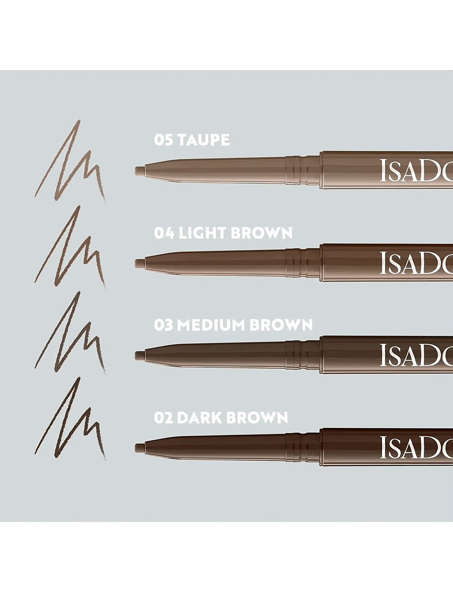 IsaDora - Precision Eyebrow Pen - silmad ja kulmud - medium brown - 5