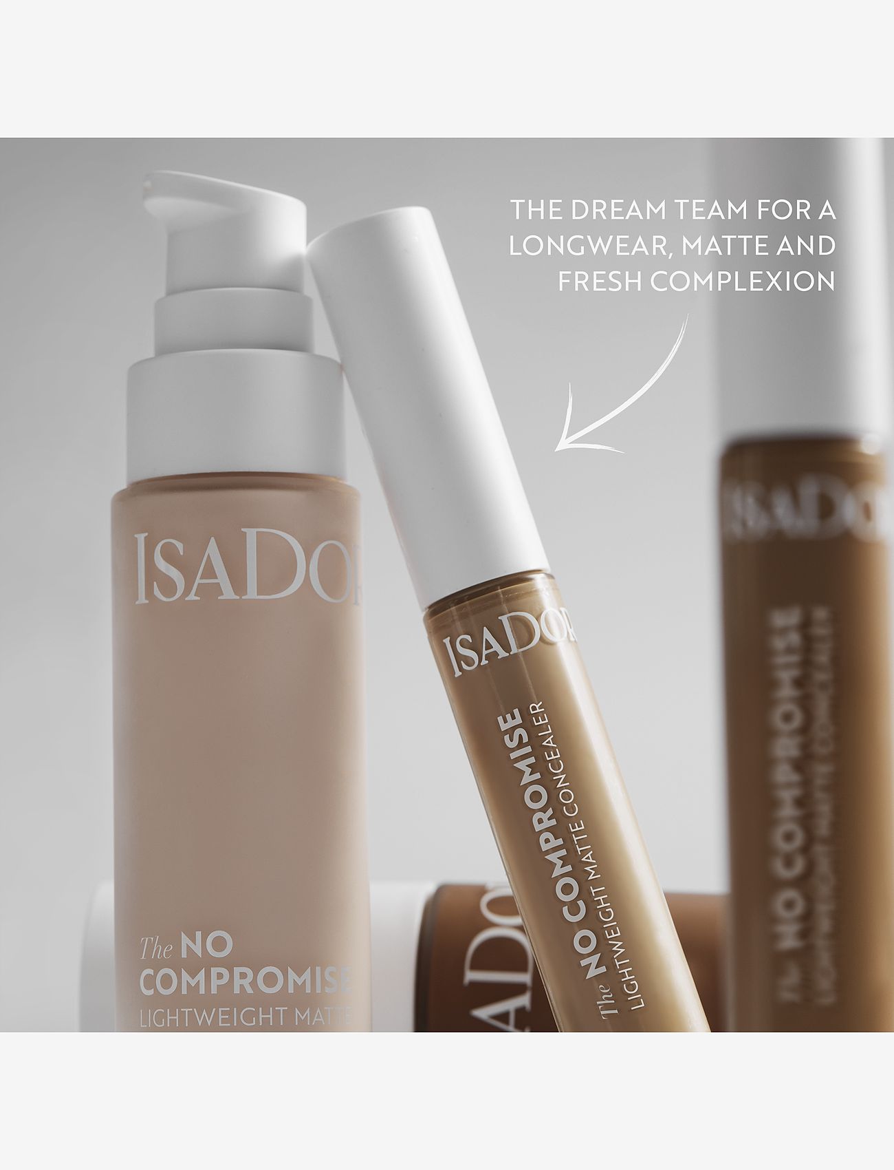 IsaDora - IsaDora No Compromise Lightweight Matte Foundation 1N - makeup - 1n - 5