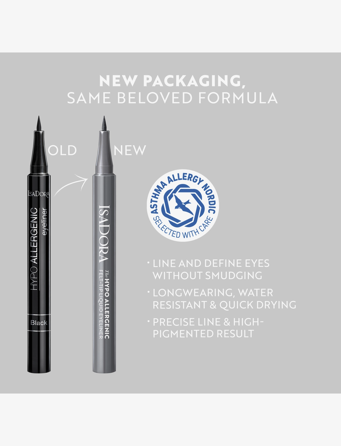 IsaDora - HypoAllergenic Eyeliner - festtøj til outletpriser - 30 black - 5