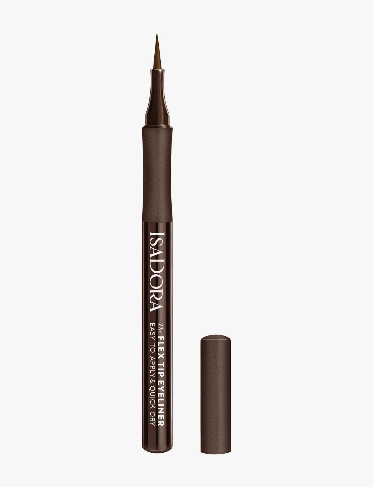 IsaDora Flex Tip Eyeliner - Silmänrajauskynät - HOT CHOCOLATE / brown