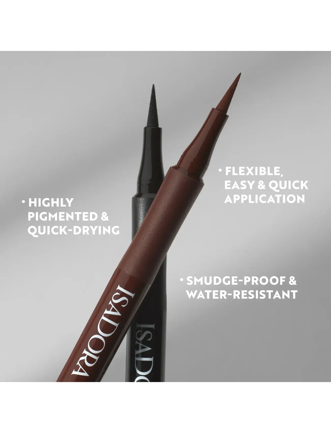 IsaDora - Flex Tip Eyeliner - meikit - hot chocolate - 5