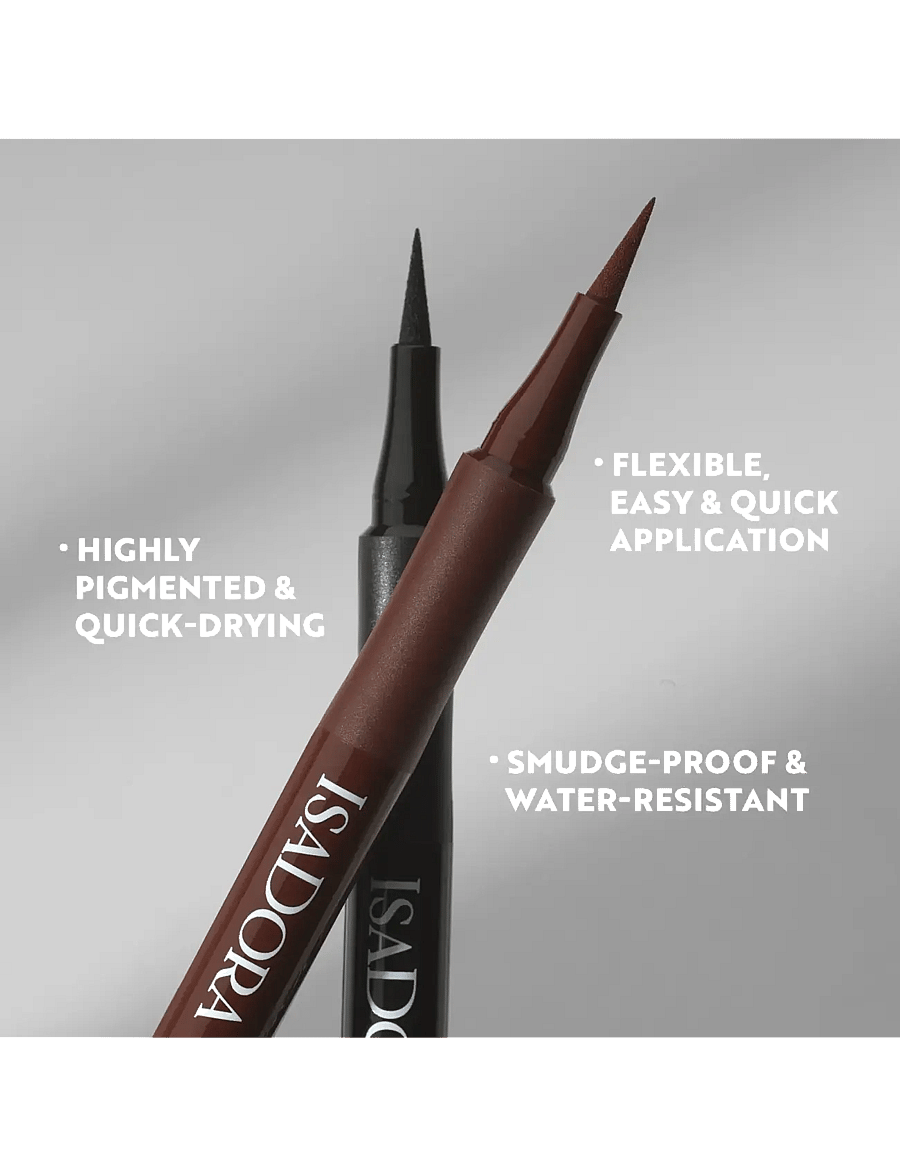 IsaDora - Flex Tip Eyeliner - makeup - hot chocolate - 5