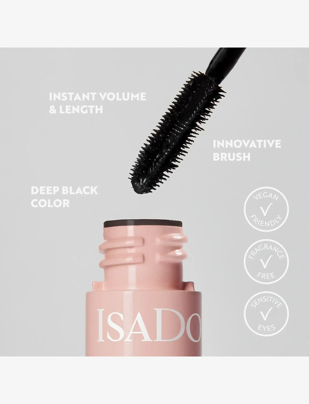 IsaDora - IsaDora Lash Styler Volume Mascara 40 Black - Øjne & bryn - black - 5