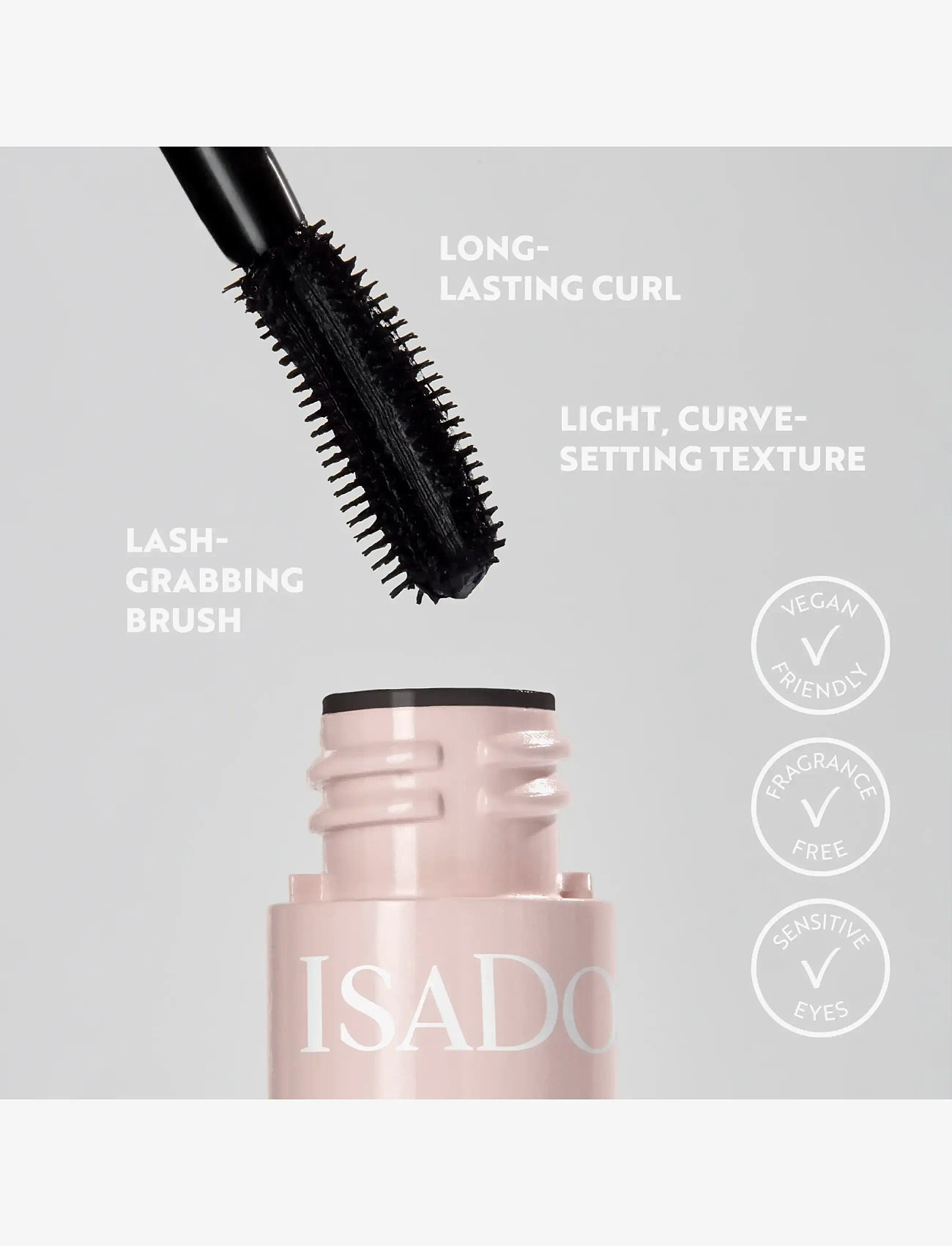 IsaDora - IsaDora Lash Styler Curl Mascara 50 Black - augu og augabrúnir - black - 5