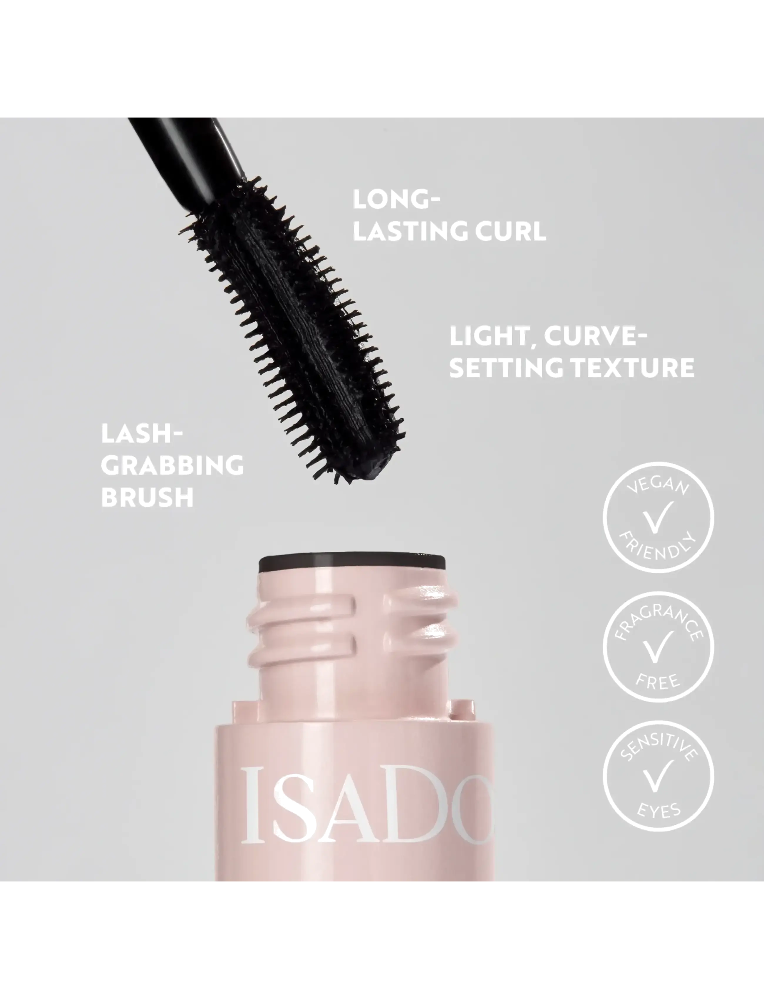IsaDora - IsaDora Lash Styler Curl Mascara 50 Black - Ögon & bryn  - black - 5