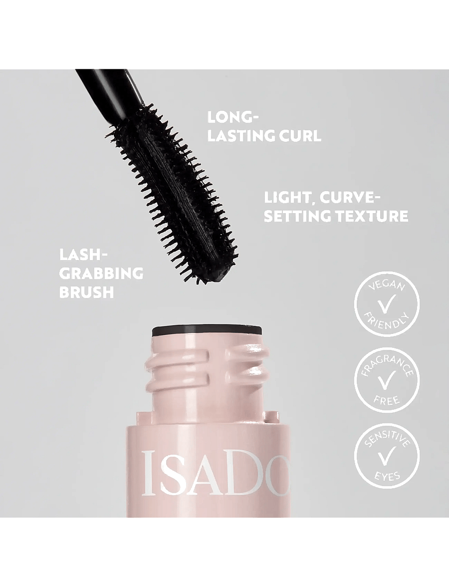 IsaDora - IsaDora Lash Styler Curl Mascara 50 Black - black - 5