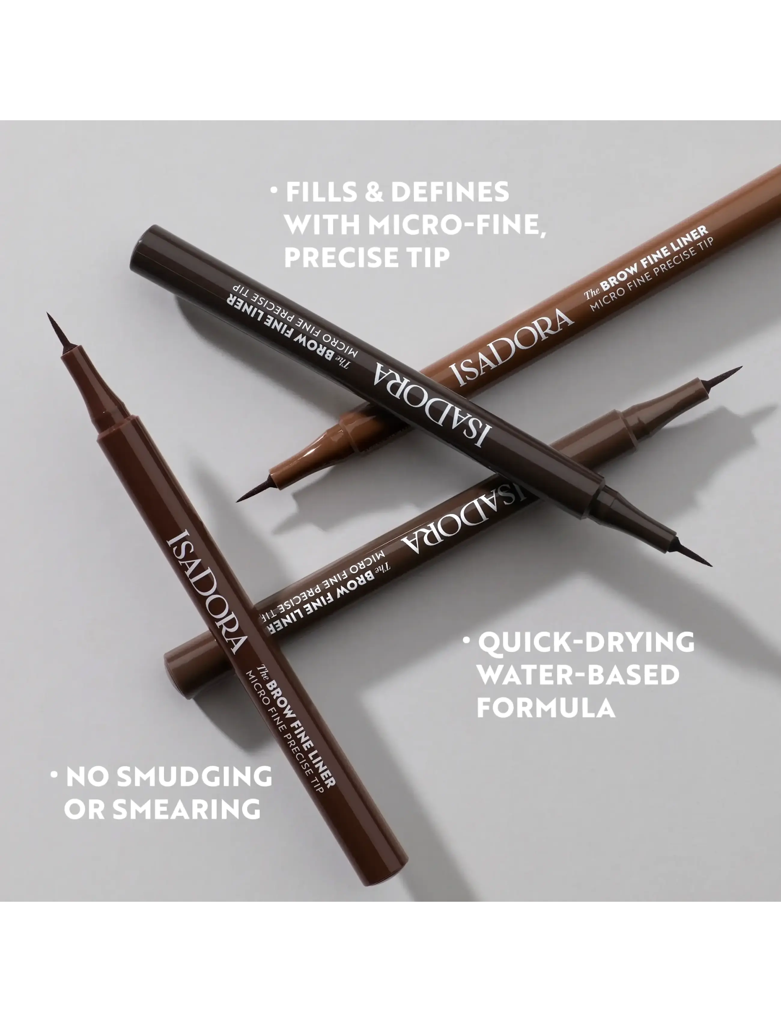 IsaDora - Brow Fine Liner - silmad ja kulmud - walnut brown - 5
