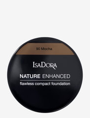 IsaDora - Nature Enhanced Flawless
Compact Foundation - festklær til outlet-priser - mocha - 0