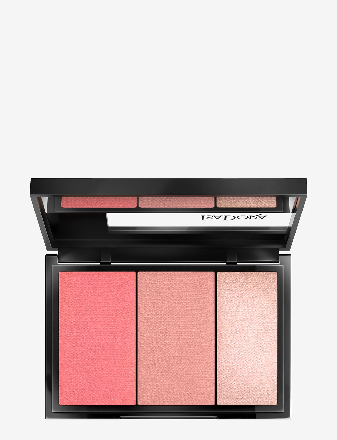IsaDora Blush Trio 3in1 Palette Ansikte