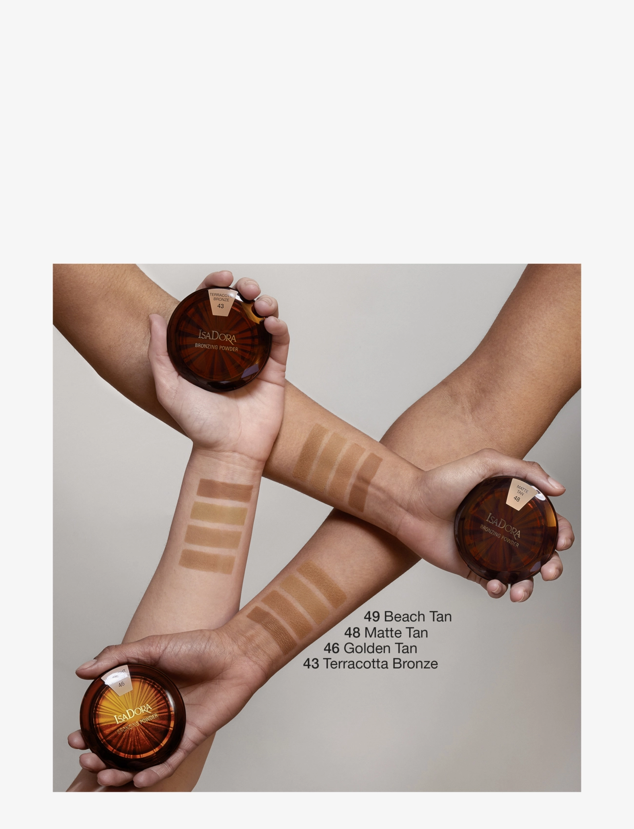 IsaDora - Bronzing Powder - smink - 048 matte tan - 3
