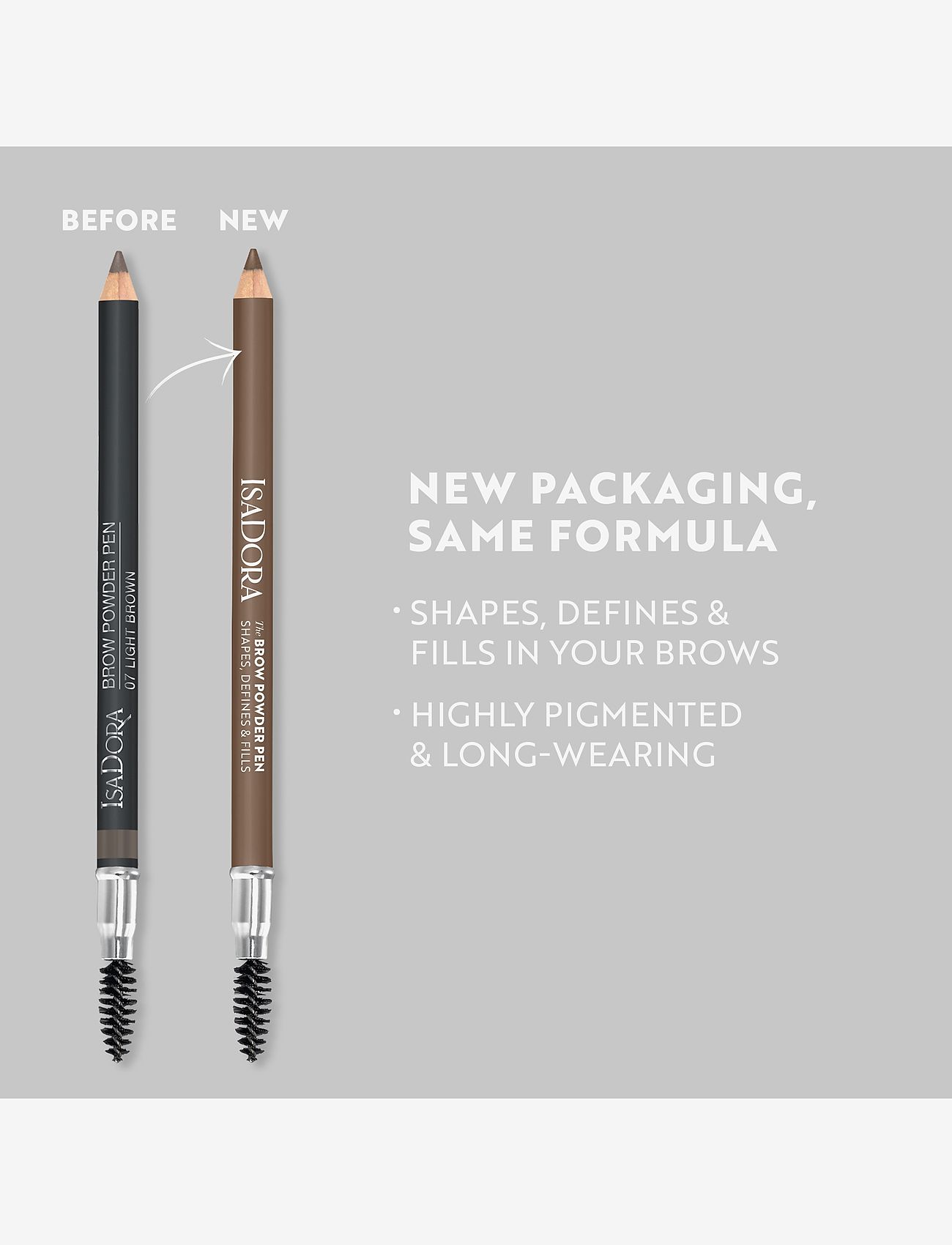 IsaDora - Brow Powder Pen - smink - 01 black - 5