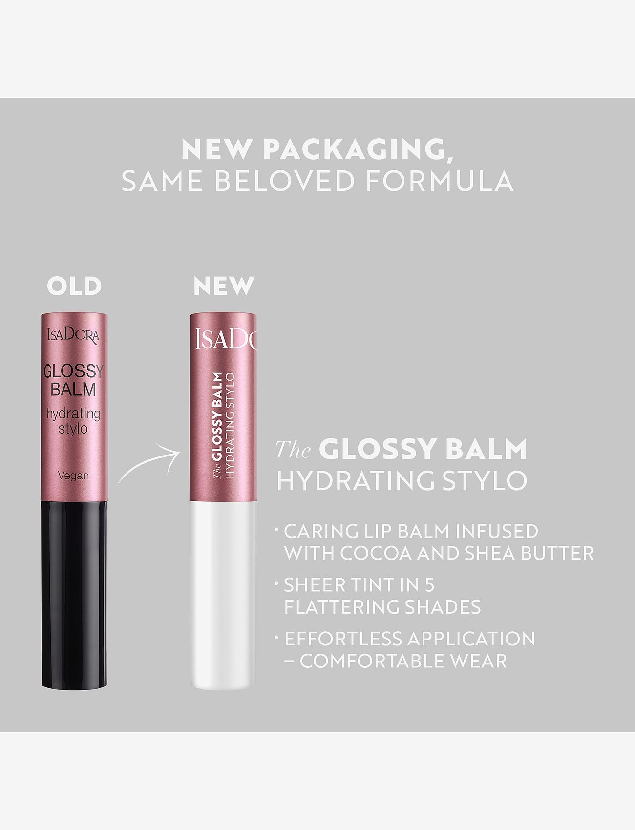 IsaDora - Glossy Balm Hydrating Stylo - joululahjat alle 30€ - 40 bare beige - 3