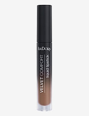IsaDora - Velvet Comfort Liquid Lipstick - festtøj til outletpriser - cool brown - 0
