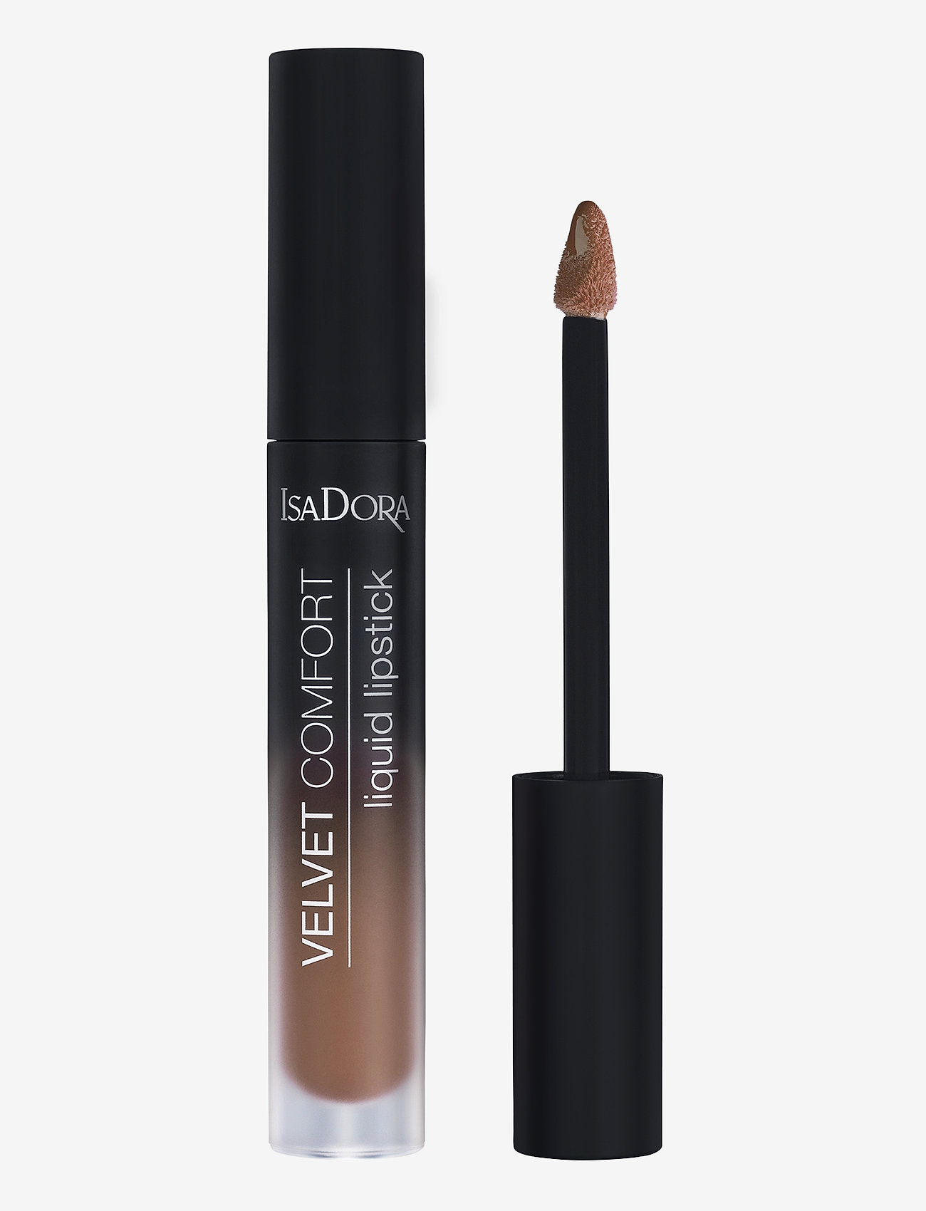 IsaDora - Velvet Comfort Liquid Lipstick - festtøj til outletpriser - cool brown - 1