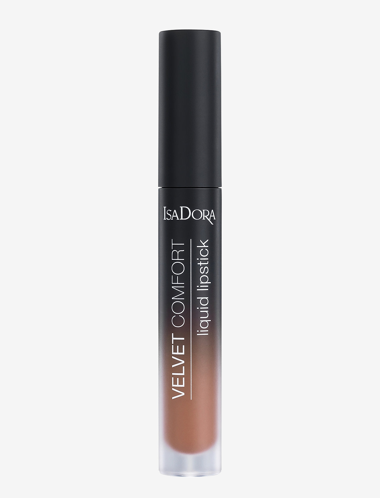 IsaDora - Velvet Comfort Liquid Lipstick - festkläder till outletpriser - warm nude - 0