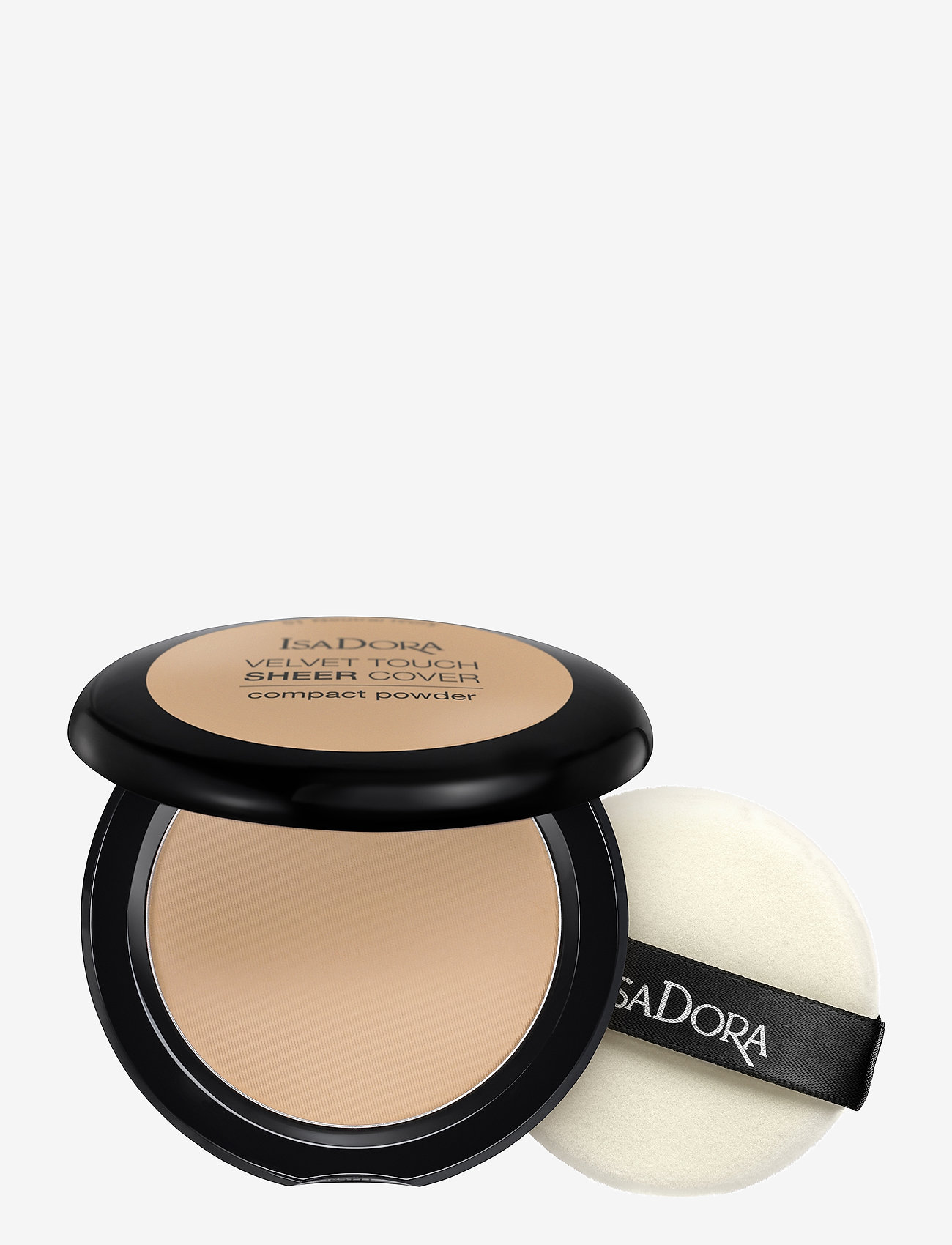IsaDora - Velvet Touch Sheer Cover Compact Powder - puder - warm sand - 0