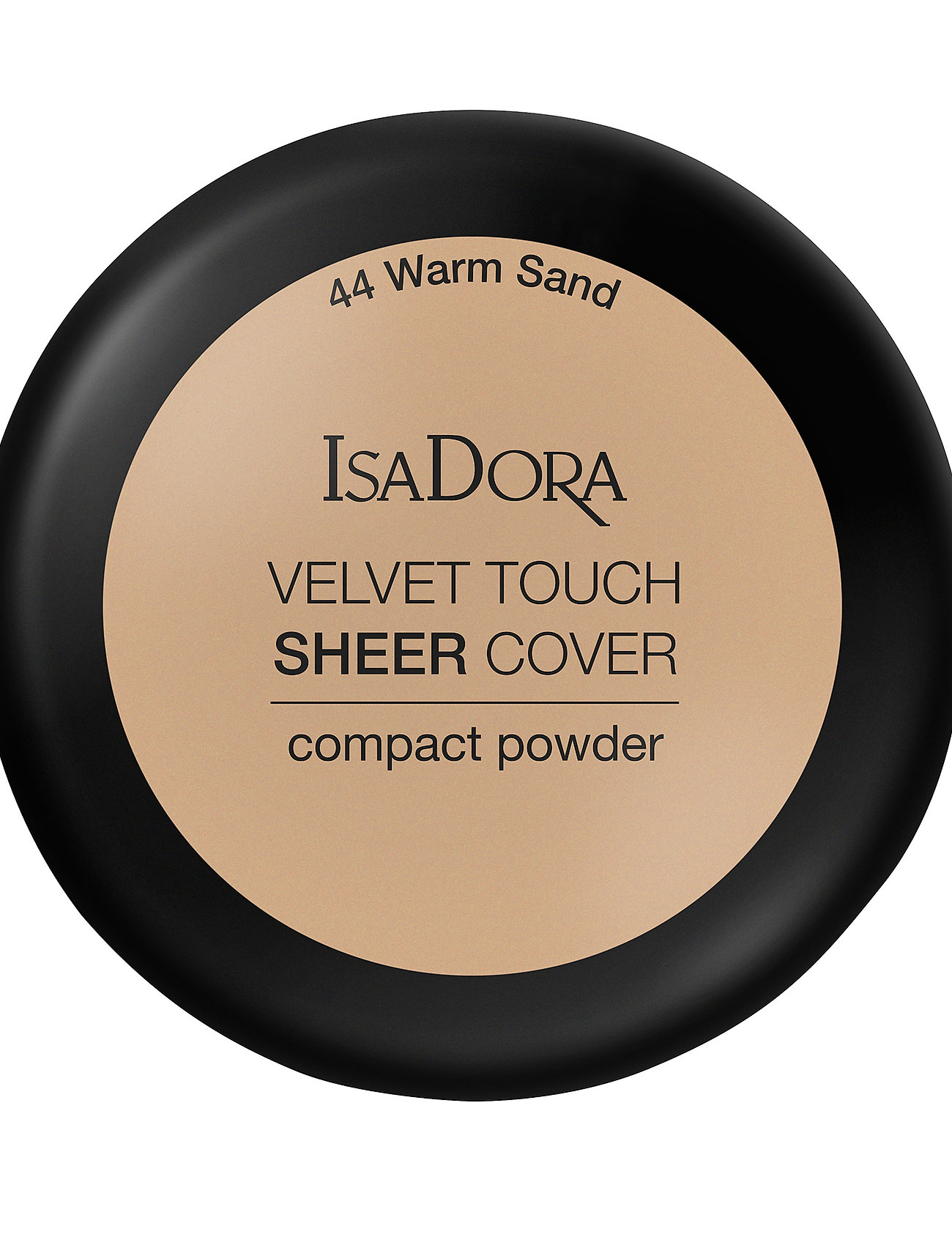 IsaDora - Velvet Touch Sheer Cover Compact Powder - puder - warm sand - 1