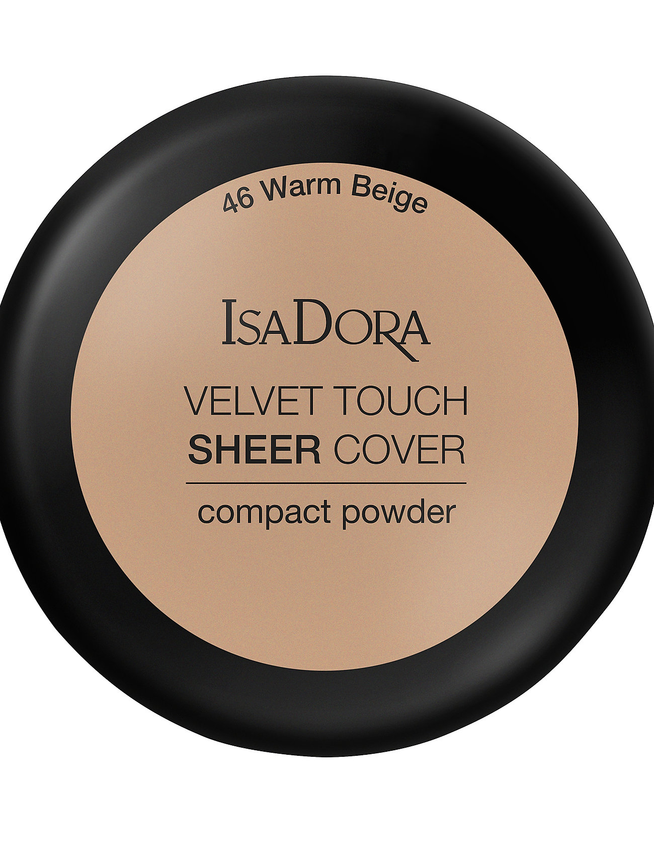 IsaDora - Velvet Touch Sheer Cover Compact Powder - puder - warm beige - 1