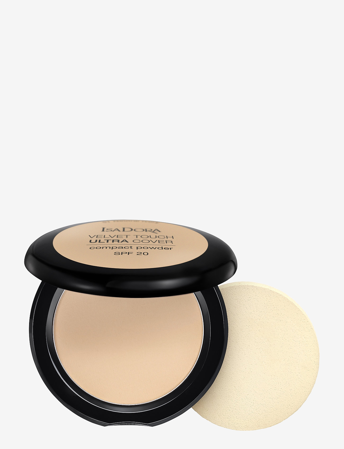 IsaDora - Velvet Touch Ultra Cover Compact Powder SPF 20 - pudder - neutral ivory - 0