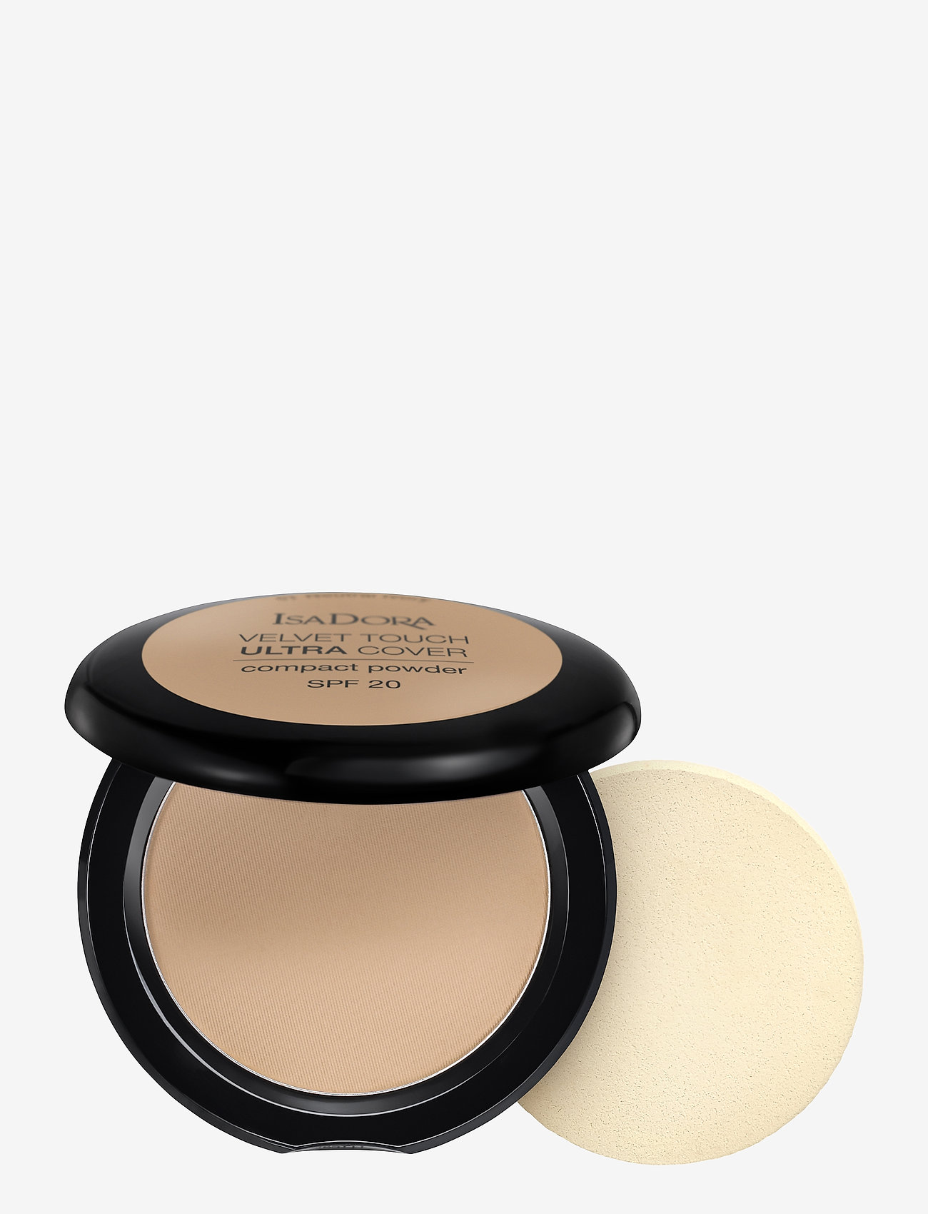 IsaDora - Velvet Touch Ultra Cover Compact Powder SPF 20 - puder - neutral beige - 0