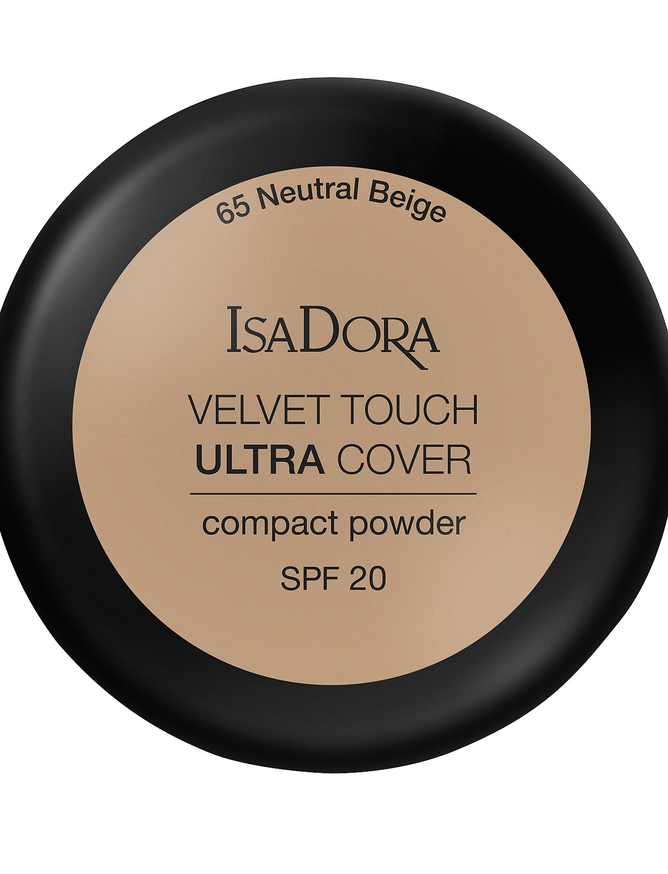 IsaDora - Velvet Touch Ultra Cover Compact Powder SPF 20 - puder - neutral beige - 1