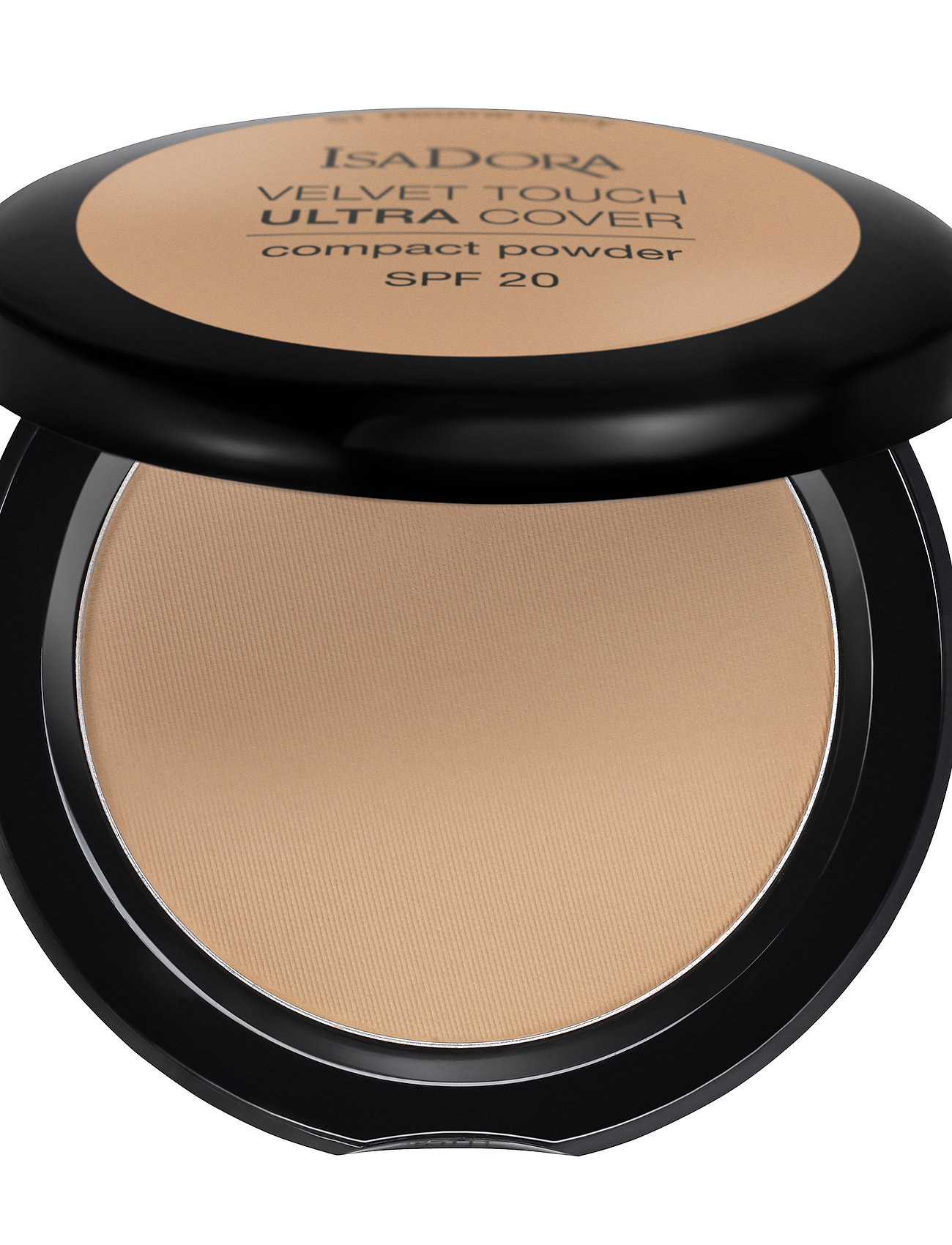 IsaDora - Velvet Touch Ultra Cover Compact Powder SPF 20 - warm tan - 2