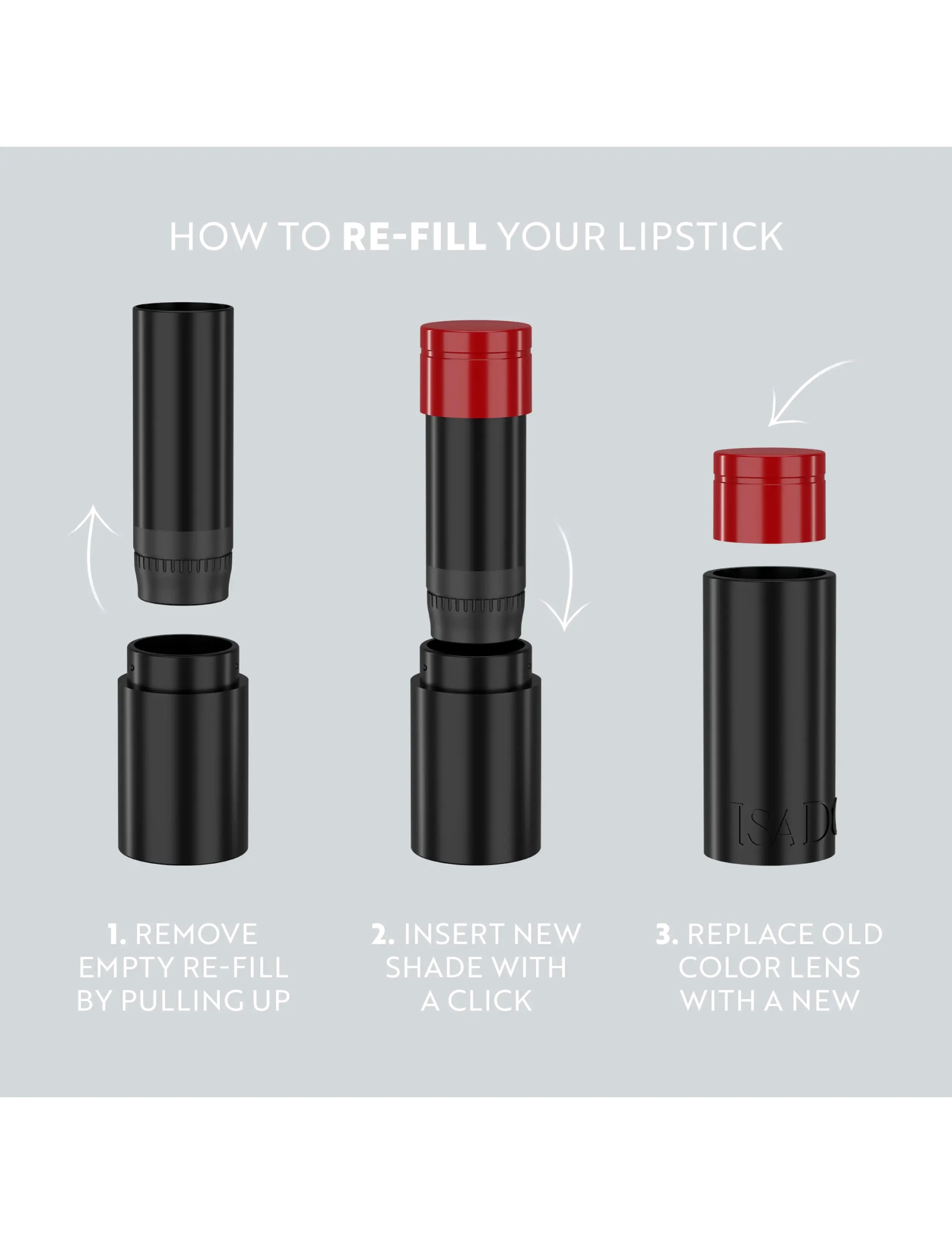 IsaDora - IsaDora Perfect Moisture Lipstick - makeup - 210 ultimate red - 5