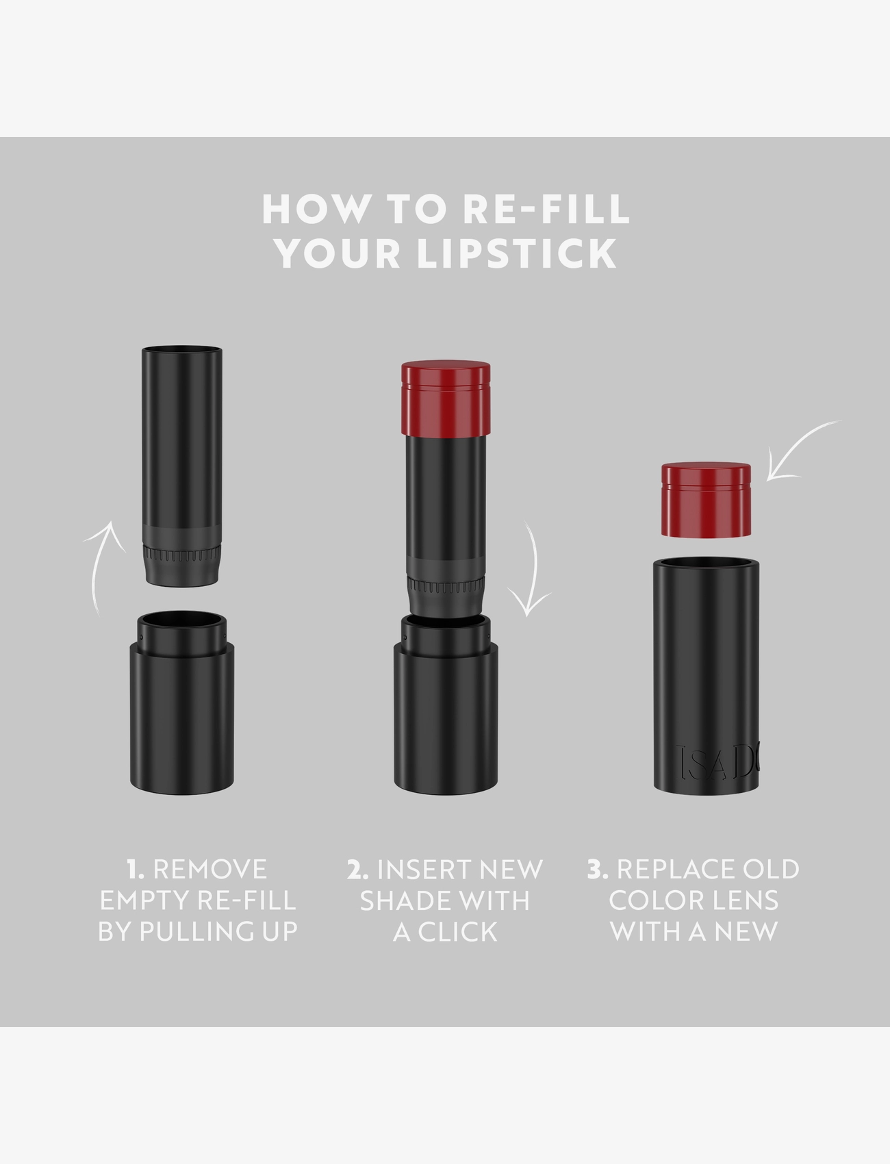 IsaDora - IsaDora Perfect Moisture Lipstick Refill 151 Precious Rose - konfirmationstøj - precious rose - 5