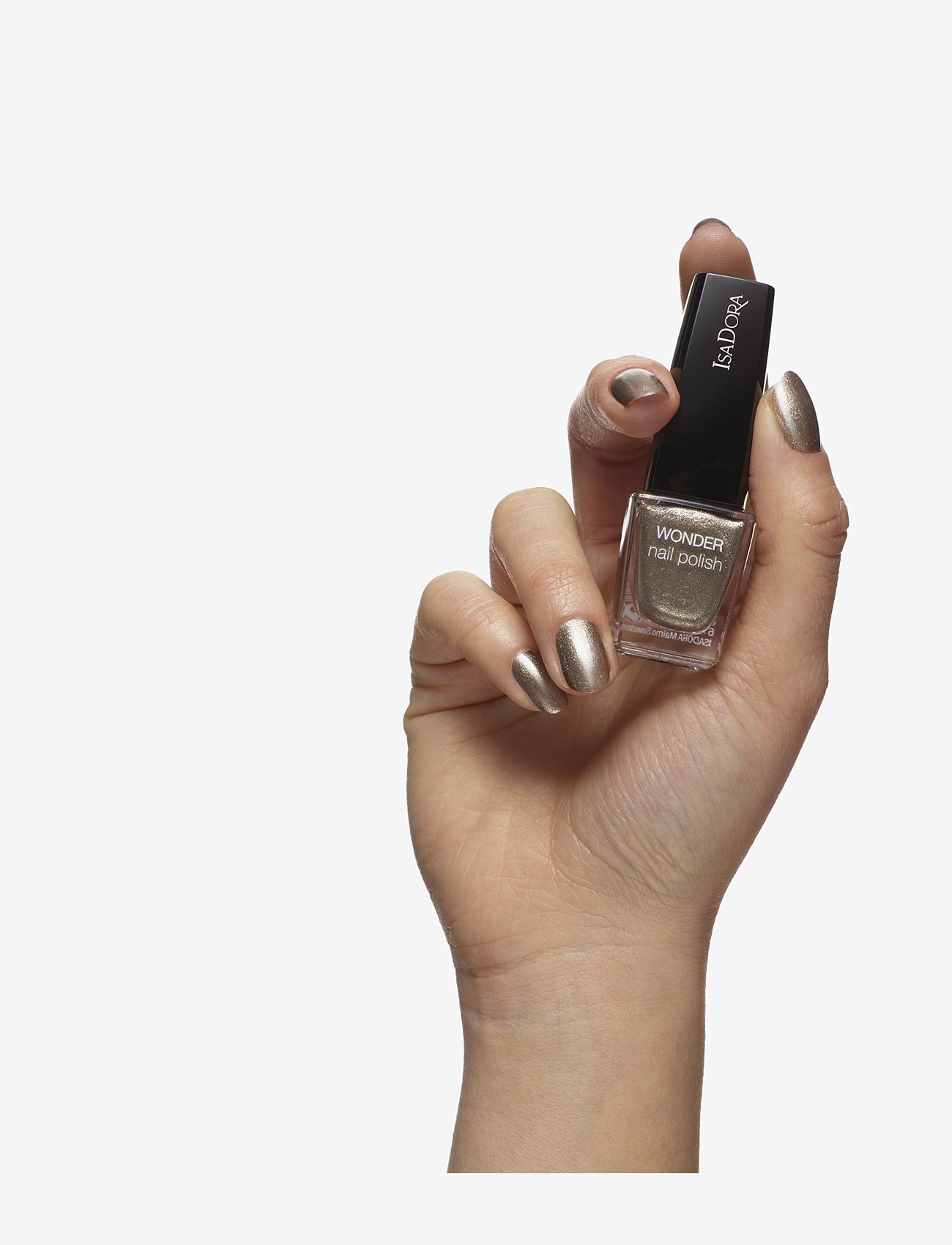 IsaDora - Wonder Nail Polish - nagellack - brass shimmer - 2