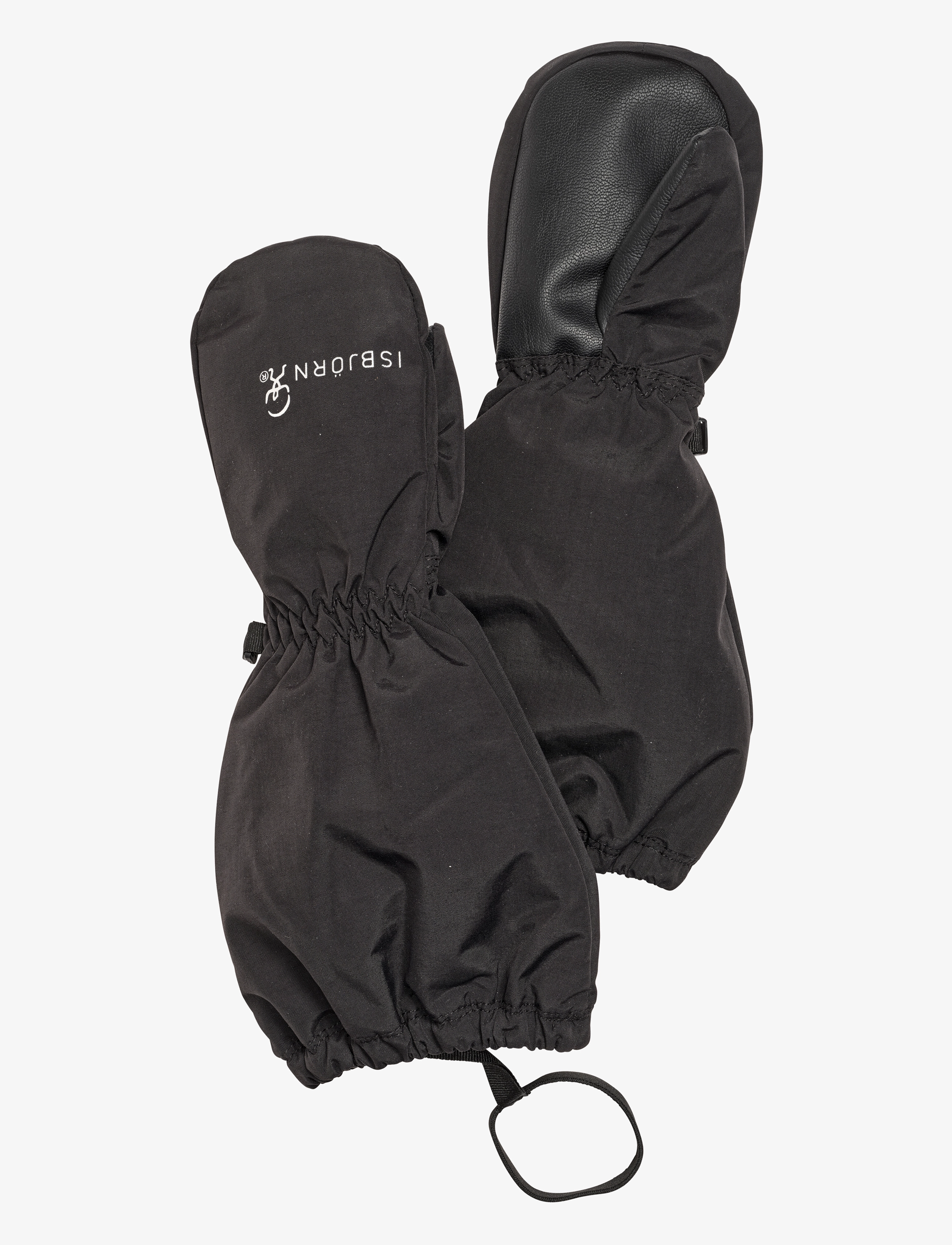 ISBJÖRN of Sweden SLUSH Shell Mitten Kids Black 3-4yr - 4 for 3 - BLACK / black