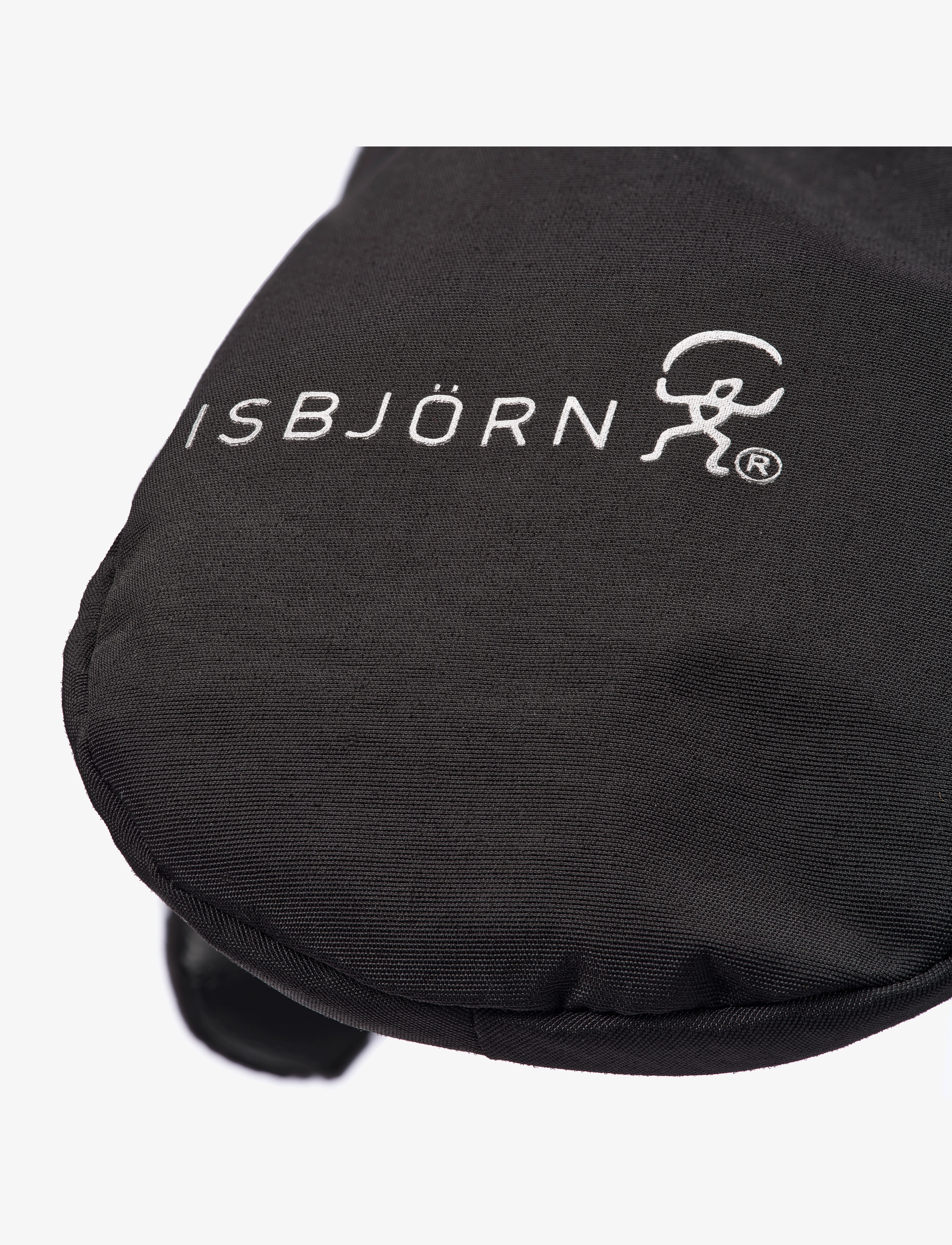 ISBJÖRN of Sweden - SLUSH Shell Mitten Kids Black 5-6yr - gants - black - 1