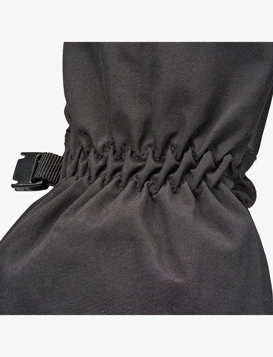 ISBJÖRN of Sweden - SLUSH Shell Mitten Kids Black 5-6yr - gants - black - 2