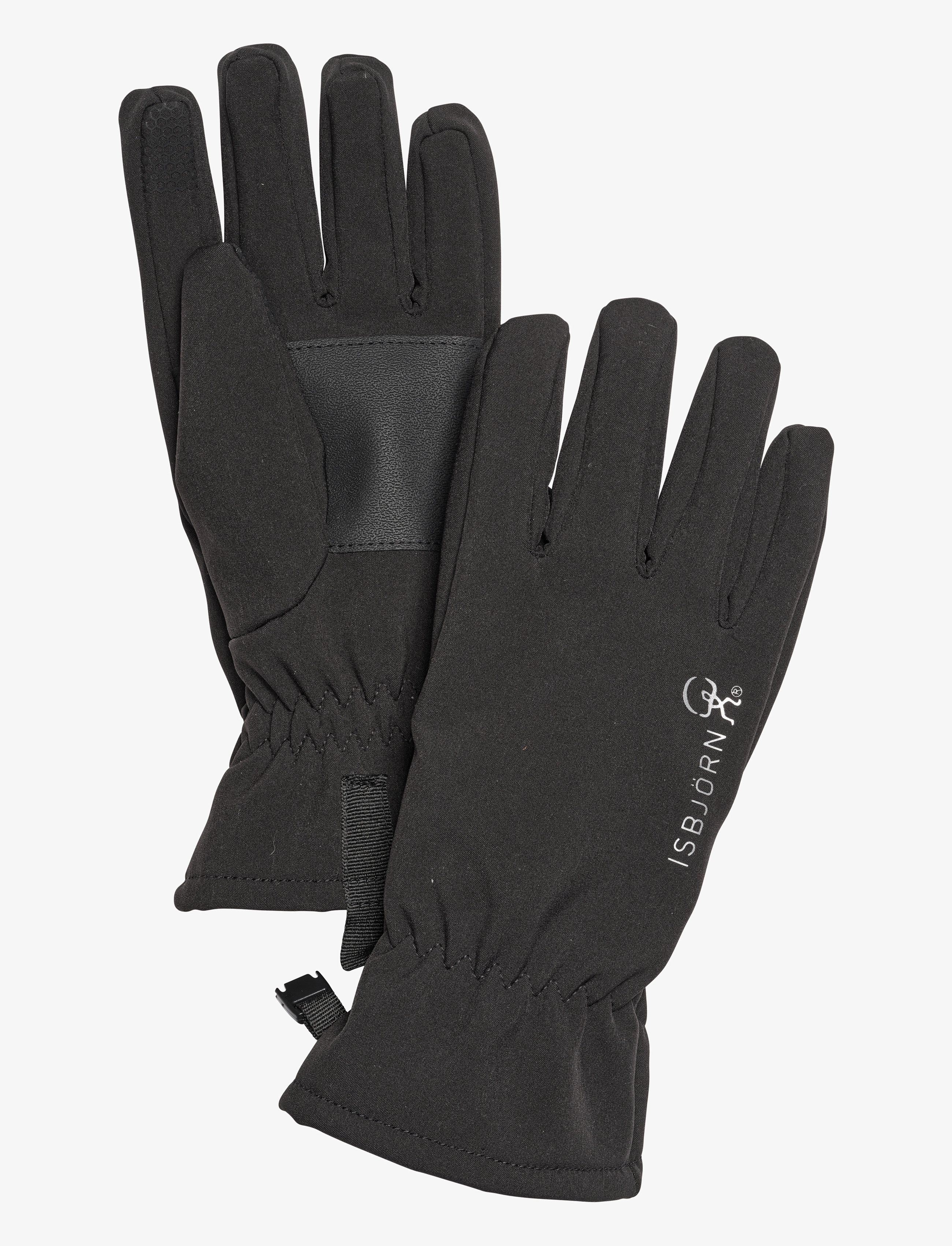 ISBJÖRN of Sweden - TRAIL Softshell finger Glove Black 11-18yr - black - 1