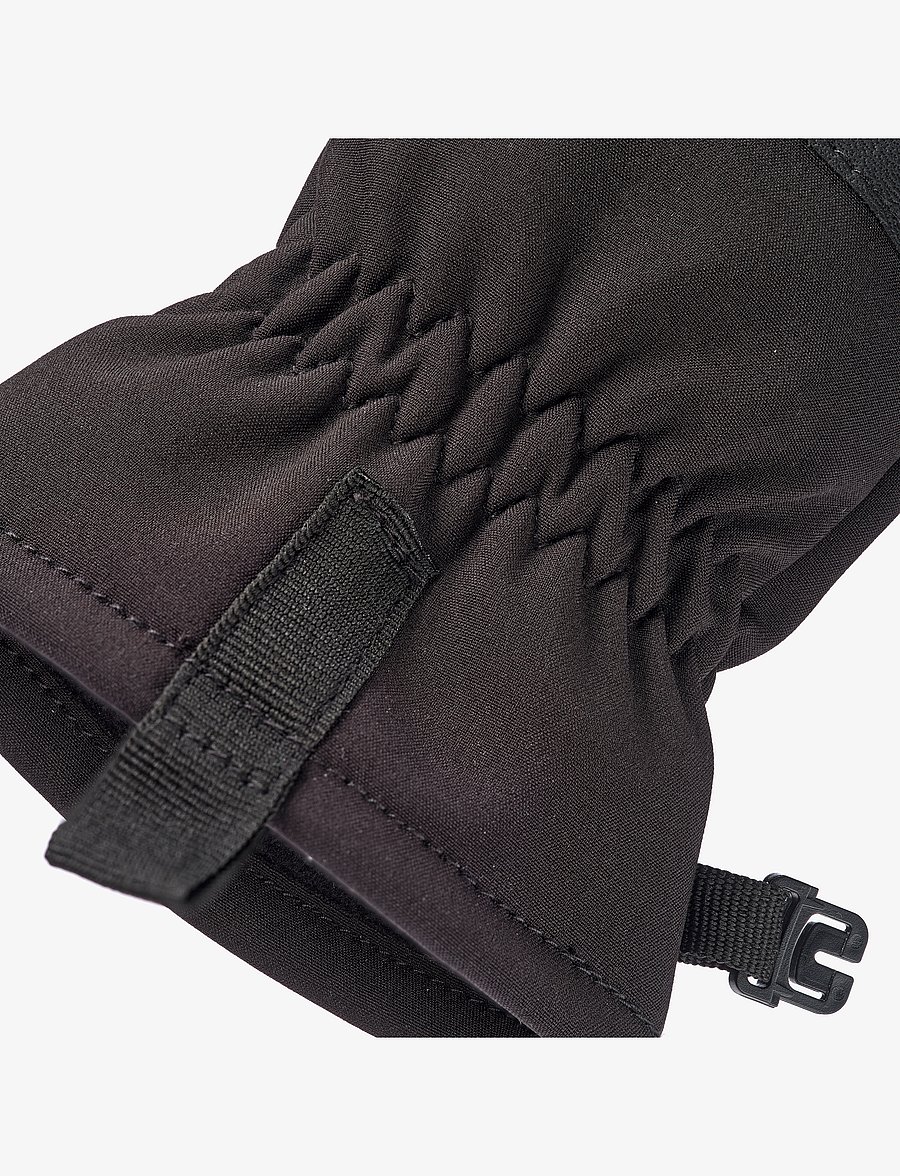 ISBJÖRN of Sweden - TRAIL Softshell finger Glove Black 11-18yr - black - 4