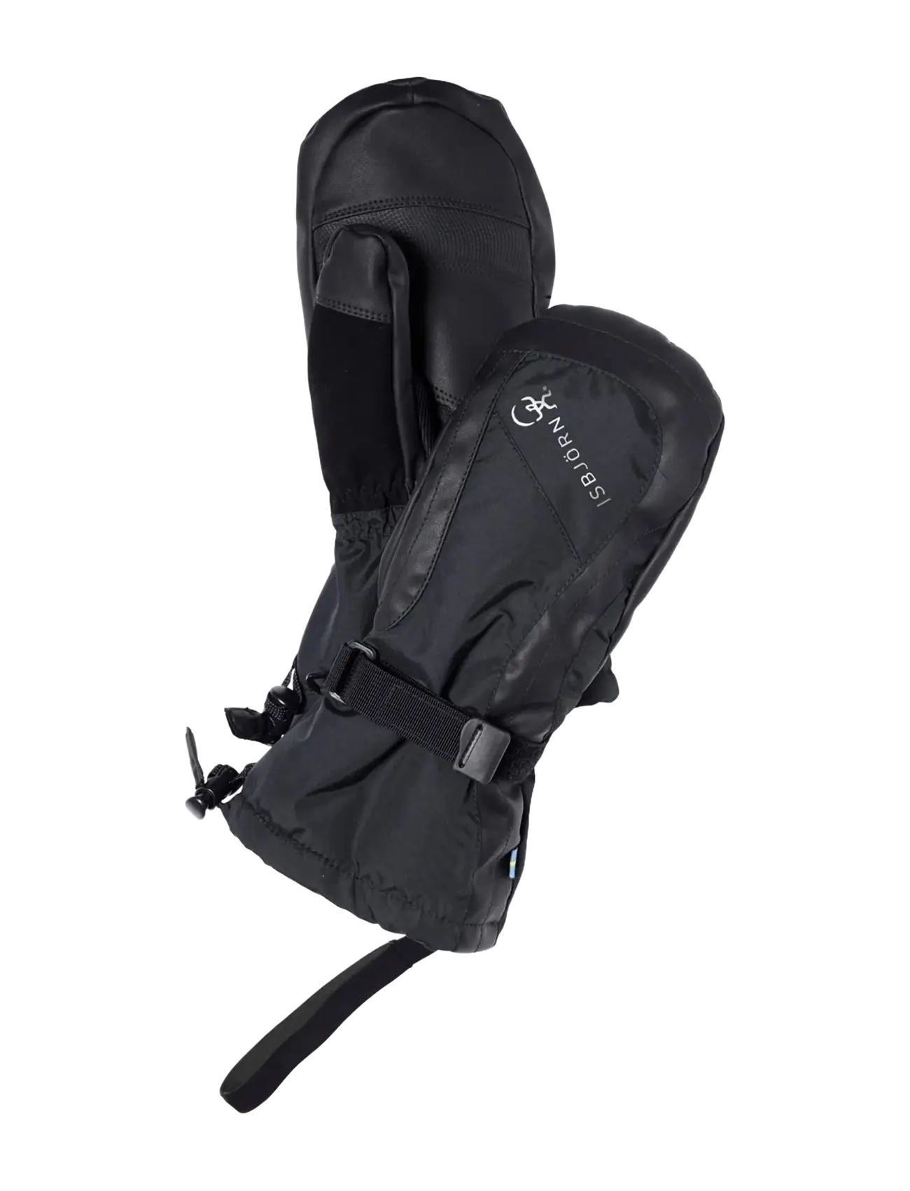 ISBJÖRN of Sweden BACKFLIP Mitten Kids & Teens - Winteraccessoires - BLACK / black