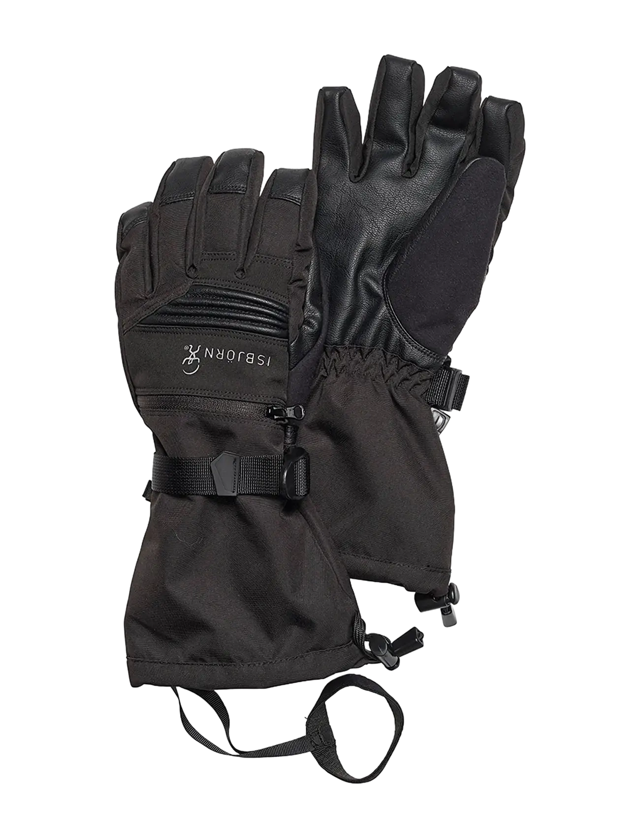 ISBJÖRN of Sweden EXPEDITION Finger Glove Teens - Winteraccessoires - BLACK / black