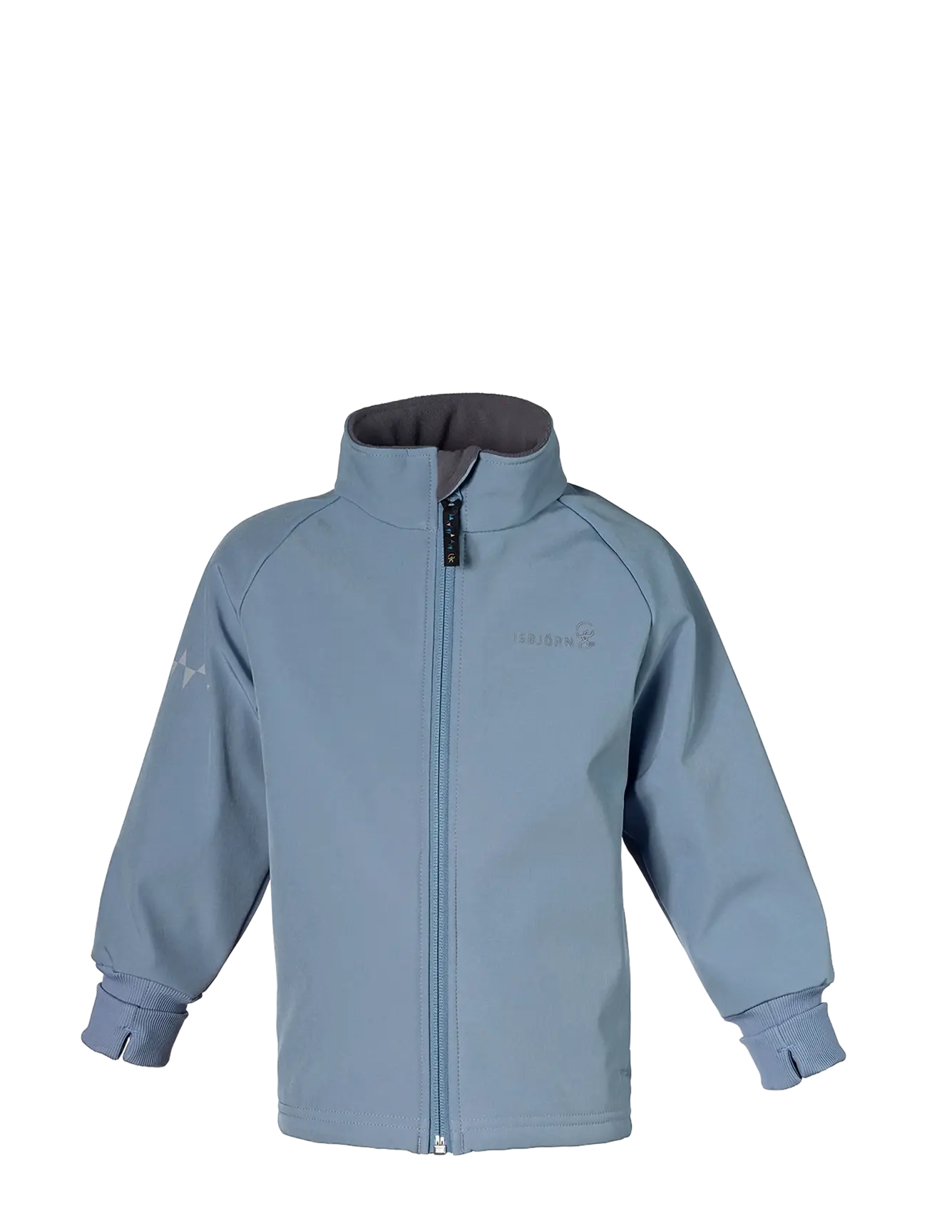 ISBJÖRN of Sweden THUNDER Wind & Rain Bloc Jacket Kids Frost Pink 122/128 - Softshelljacke - LAGOON / blue