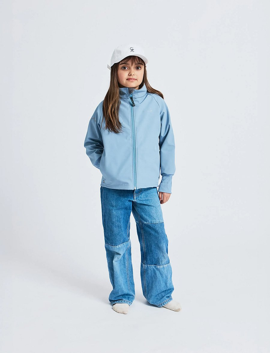 ISBJÖRN of Sweden - THUNDER Wind & Rain Bloc Jacket Teen Lion 170/176 - shell un lietus jakas - lagoon - 0