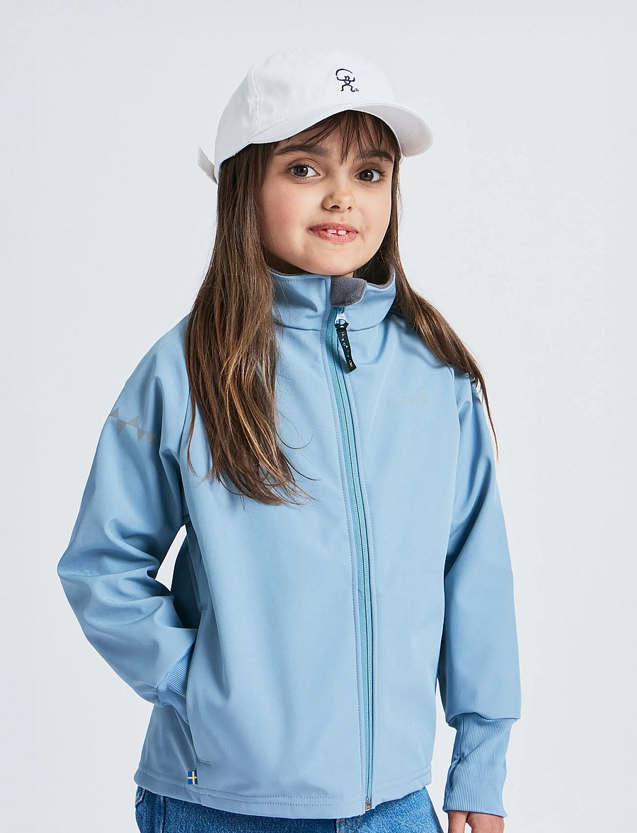 ISBJÖRN of Sweden - THUNDER Wind & Rain Bloc Jacket Teen Lion 170/176 - shell un lietus jakas - lagoon - 3