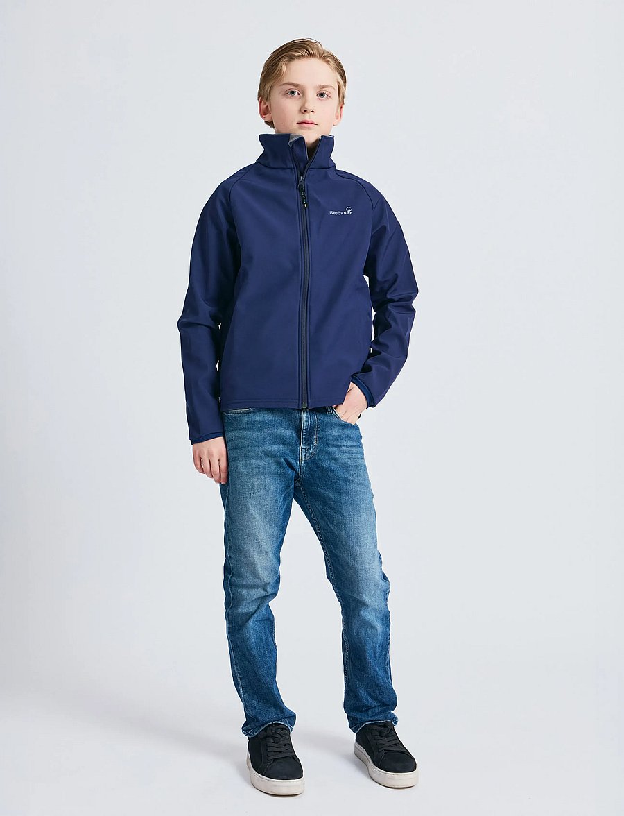 ISBJÖRN of Sweden - THUNDER Wind & Rain Bloc Jacket Teen Lion 170/176 - shell un lietus jakas - navy - 0