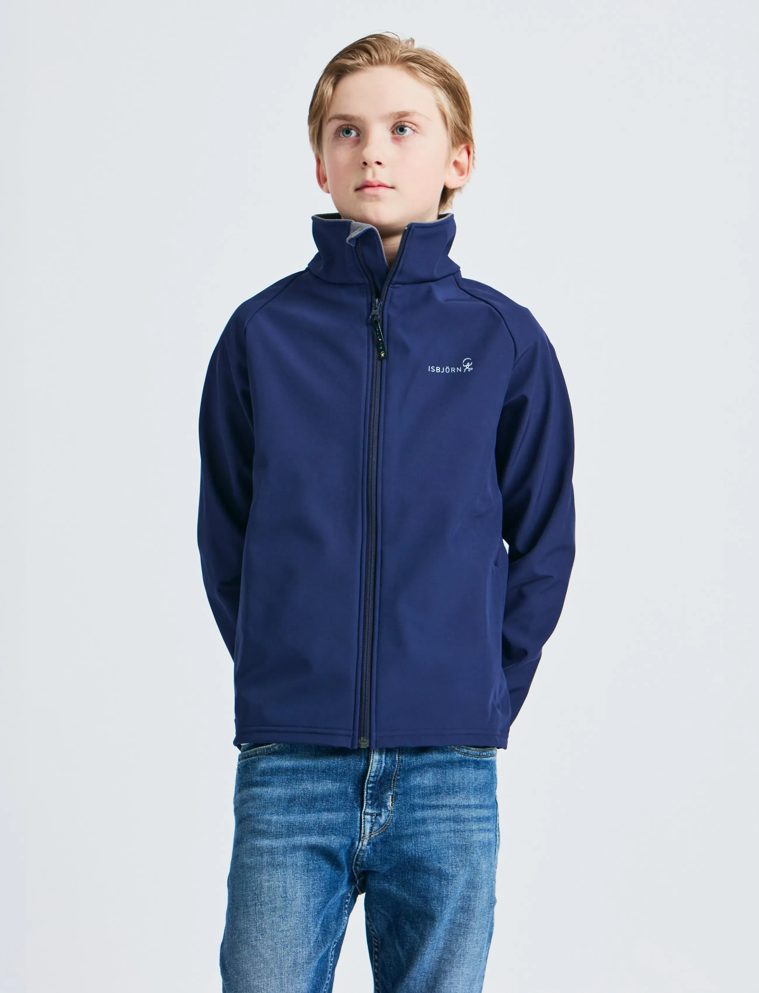 ISBJÖRN of Sweden - THUNDER Wind & Rain Bloc Jacket Teen Lion 170/176 - shell- & regnjakker - navy - 3