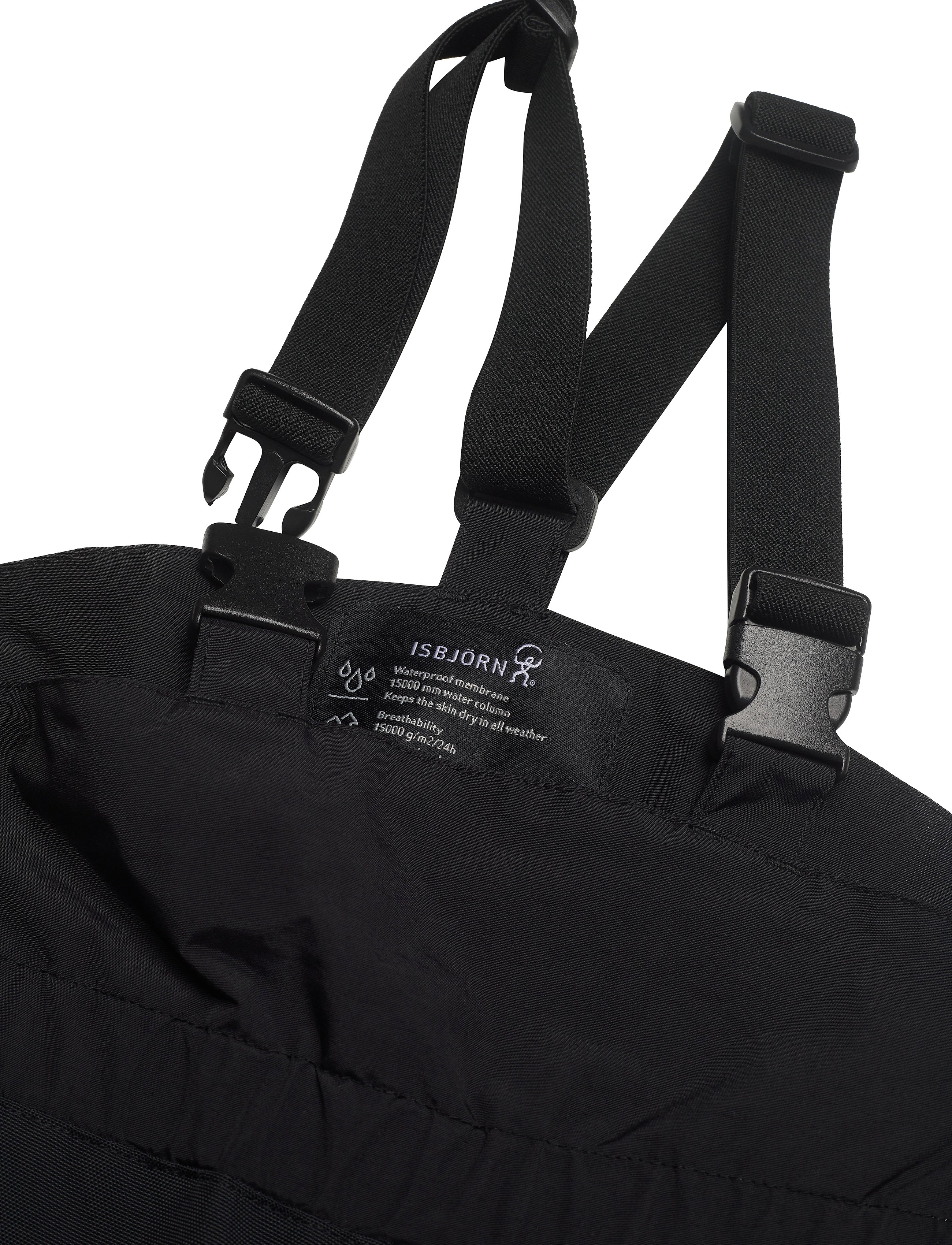 ISBJÖRN of Sweden - KULING Hardshell Pant Kids - tuule- ja veekindlad püksid - black - 3